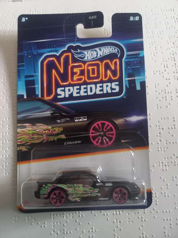 Hotwheels Neon Speeders   Nissan Silvia