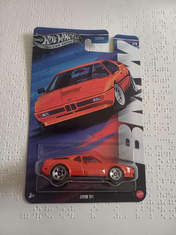 Hotwheels Silver series BMW M1