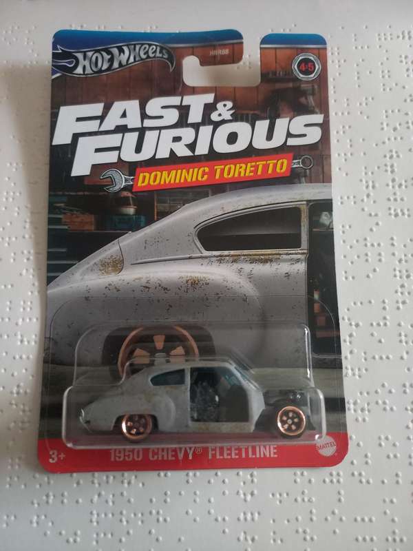Hotwheels Fast & Furious Dominic Toretto 1950 Chevy Fleetline