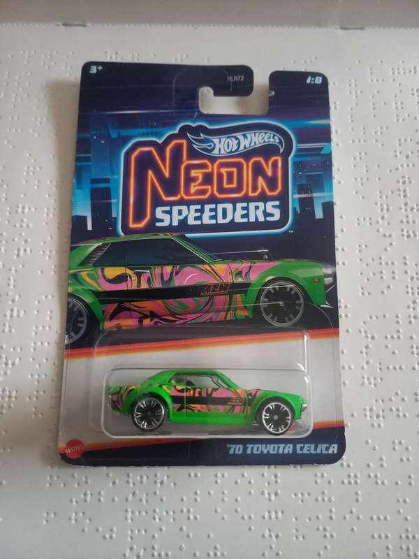 Hotwheels Neon Speeders  1970 Toyota Celica