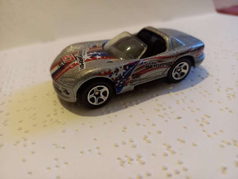 Hotwheels Stars and Stripes Dodge Viper