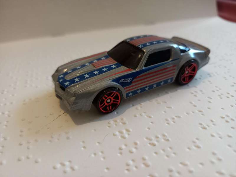Hotwheels Stars and Stripes Chevrolet Camaro