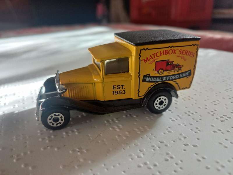 Matchbox Ford model A van
