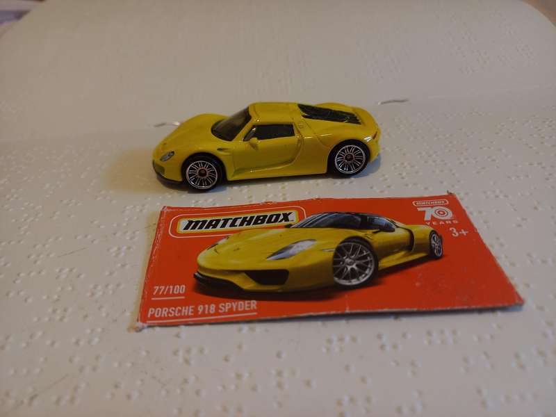 Matchbox Porsche 918 Spyder