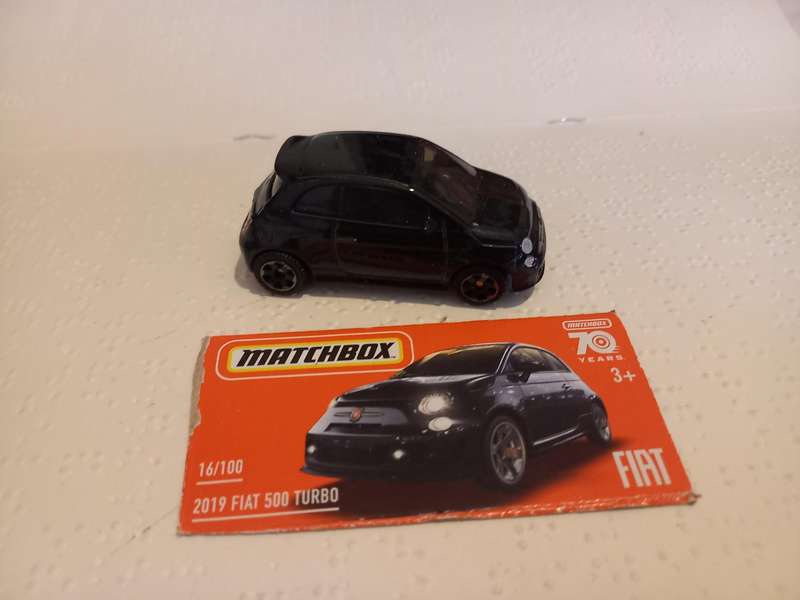 Matchbox Fiat 500 Turbo