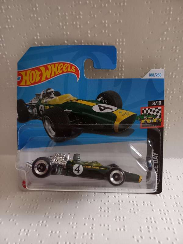 Hotwheels 1967 Lotus type 49 F1 racer