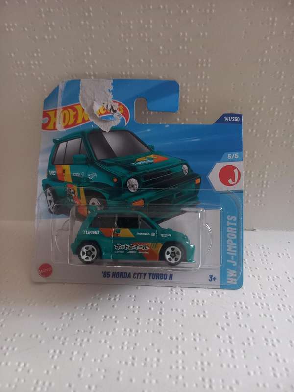 Hotwheels Treasure Hunt 1985 Honda City Turbo 2