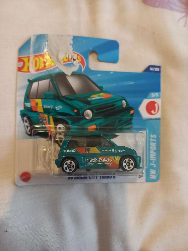 Hotwheels Treasure Hunt 1985 Honda City Turbo 2