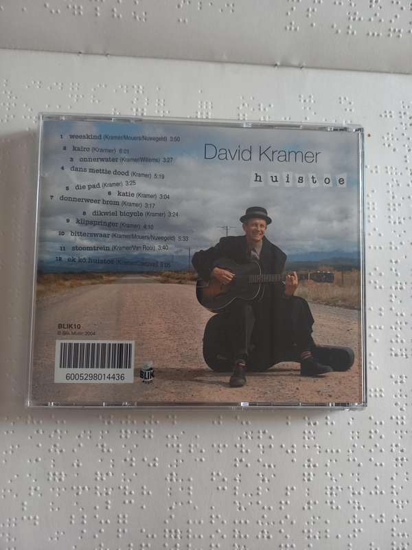 CD - Music - David Kramer huistoe
