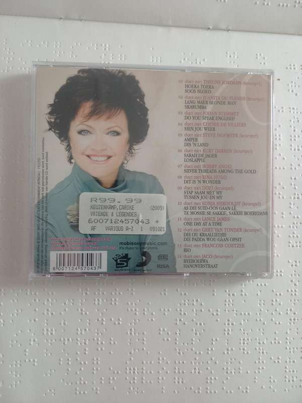CD - Music - Carike Keuzenkamp vriende en legendes