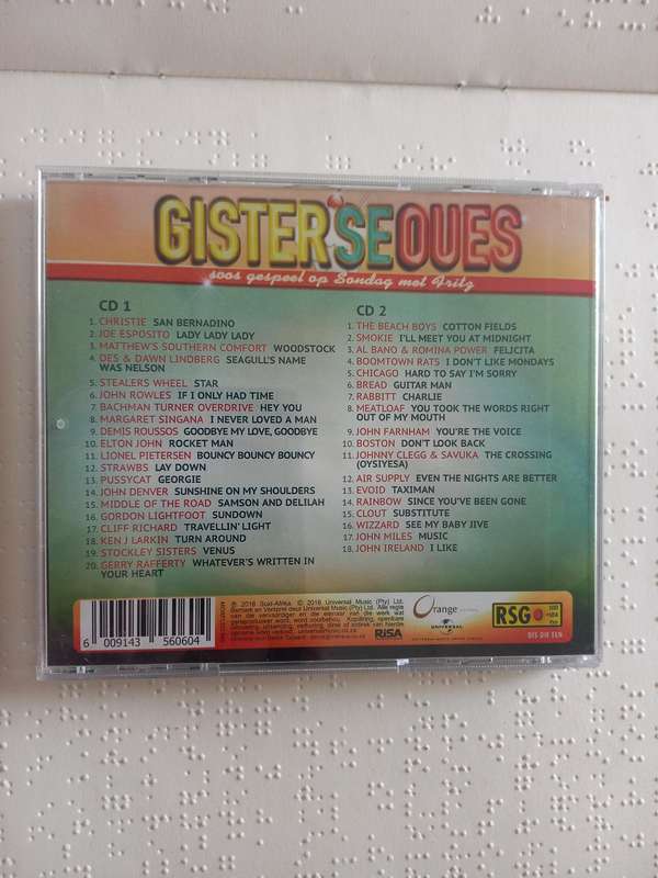 CD - Music - RSG gister se oues double cd