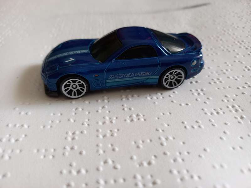 Customed Hotwheels Mazda RX7