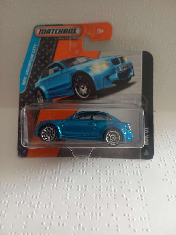 Matchbox BMW 1M - incorrectly marked as M1