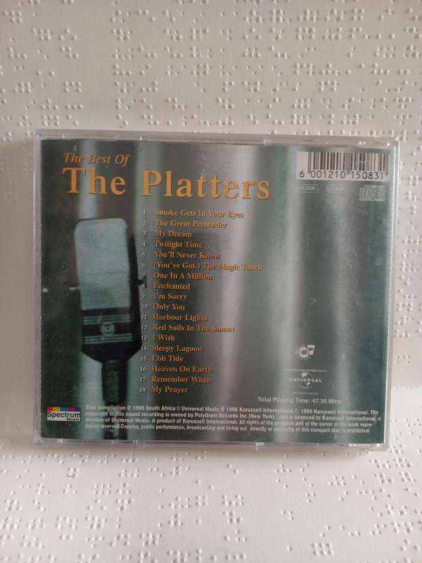 CD - The Platters the best of