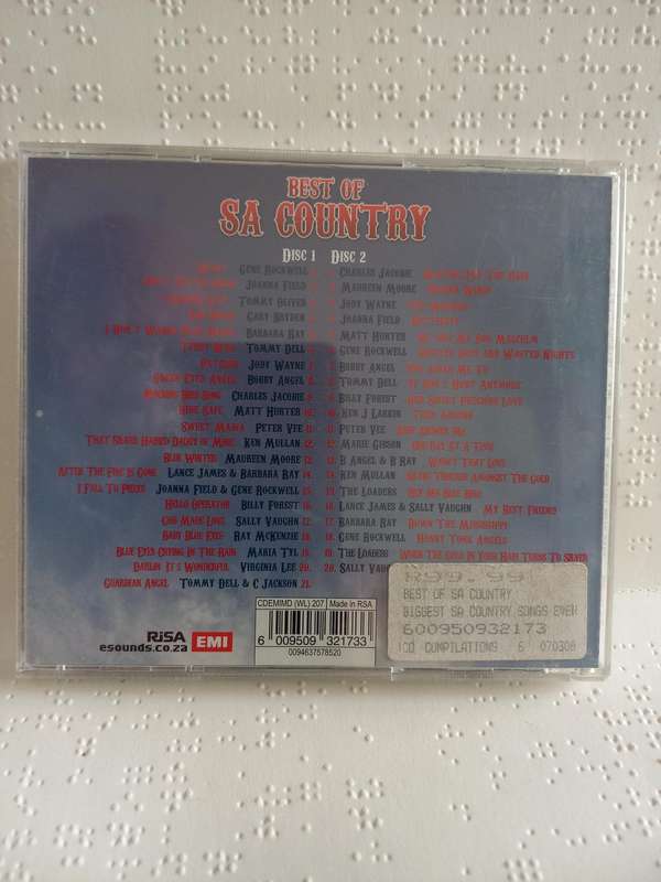 CD - Best of SA Country - double cd