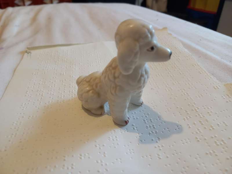 Ornament - poodle dog