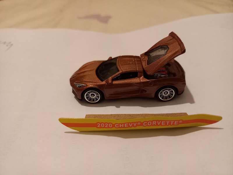 Matchbox opening parts Chevy Corvette