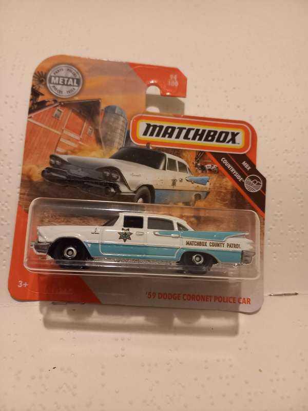 Matchbox 1959 Dodge Coronet police car