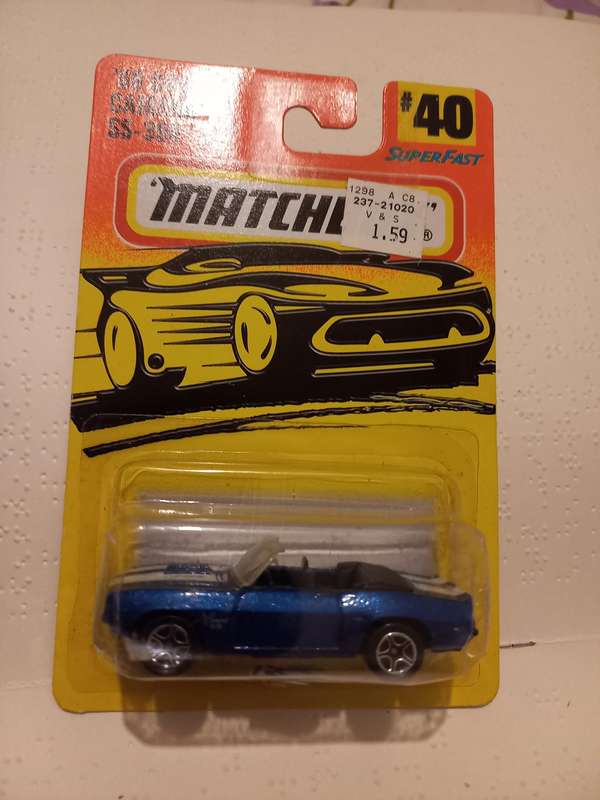 Matchbox 1969 Chevy Camaro SS396
