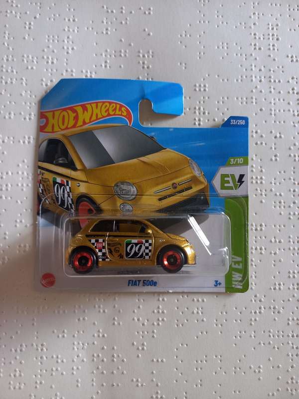 Hotwheels Fiat 500e
