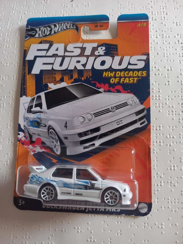 Hotwheels Fast&Furious Volkswagen Jetta mk3