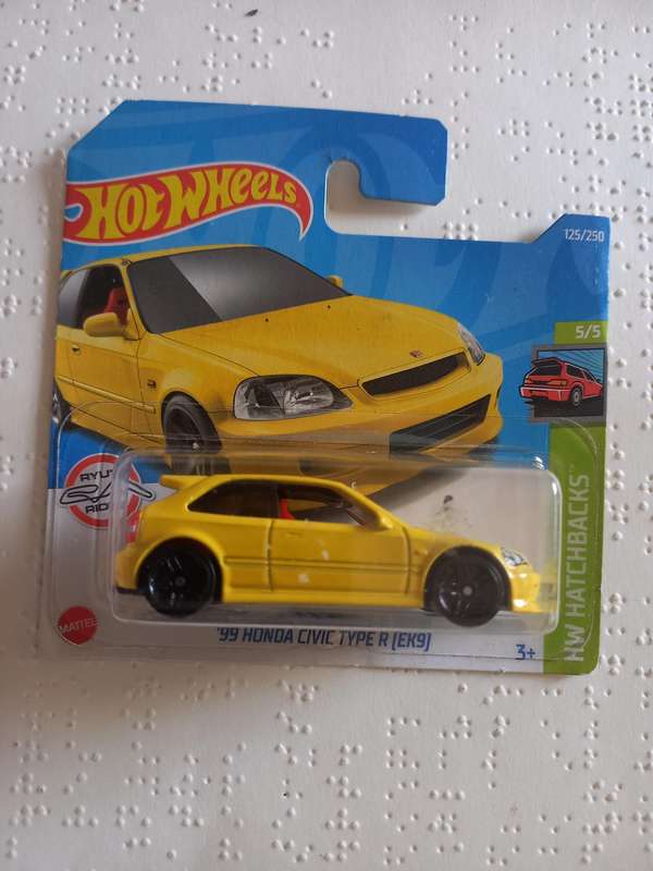 Hotwheels 1999 Honda Civic Type R