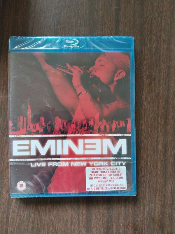 Eminem Blue-ray Disc