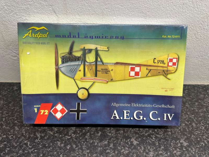 WW1 Aircraft model A.E.G.C.IV