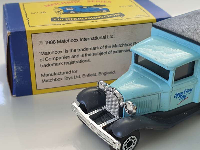 1979 MATCHBOX MODEL A FORD - MADE IN MACAU