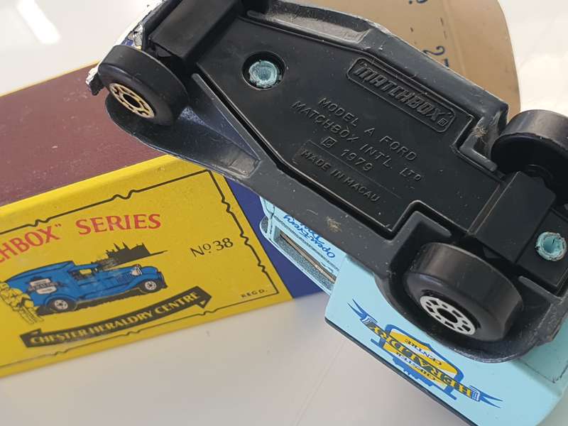 1979 MATCHBOX MODEL A FORD - MADE IN MACAU
