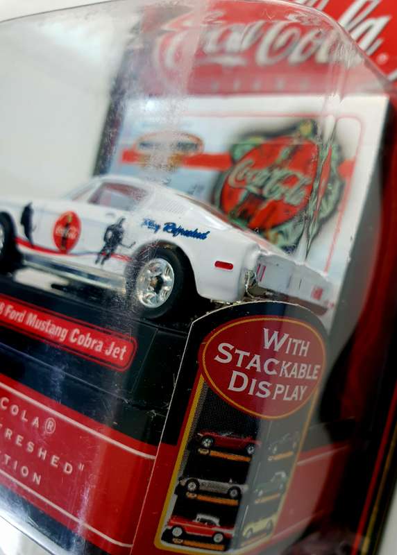 2000 MATCHBOX COLLECTIBLES - COCA-COLA 1968 FORD MUSTANG COBRA JET