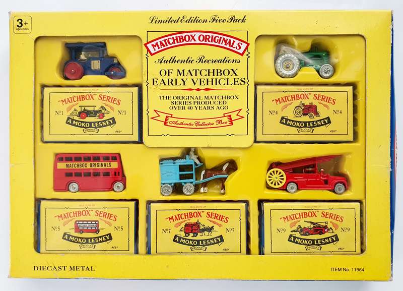 1992 LTD. ED. MATCHBOX MOKO LESNEY - AUTHENTIC COLLECTOR BOX