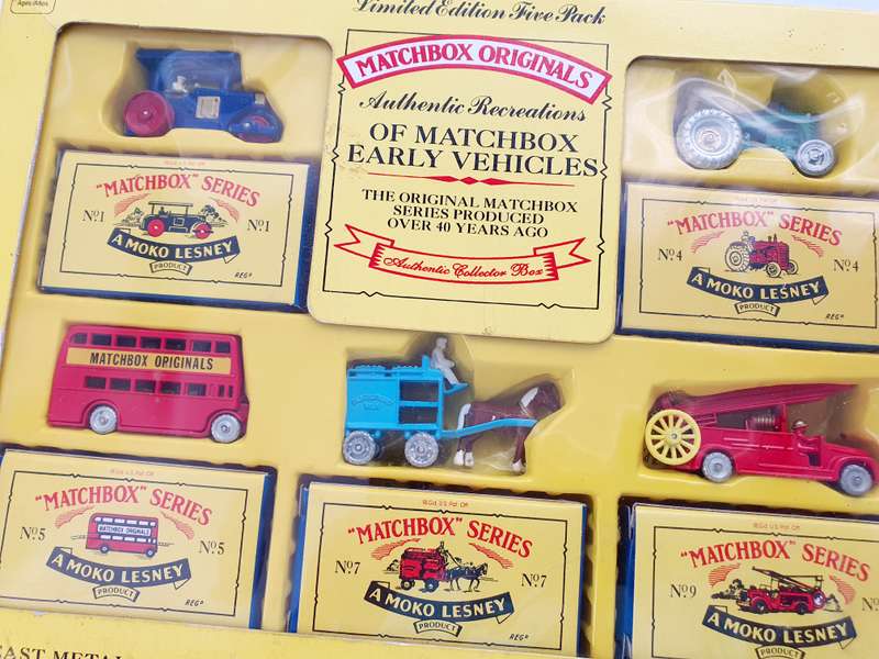 1992 LTD. ED. MATCHBOX MOKO LESNEY - AUTHENTIC COLLECTOR BOX
