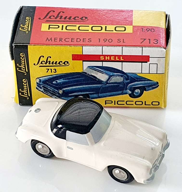SCHUCO PICCOLO - MERCEDES 190 SL - CLEAN WHITE