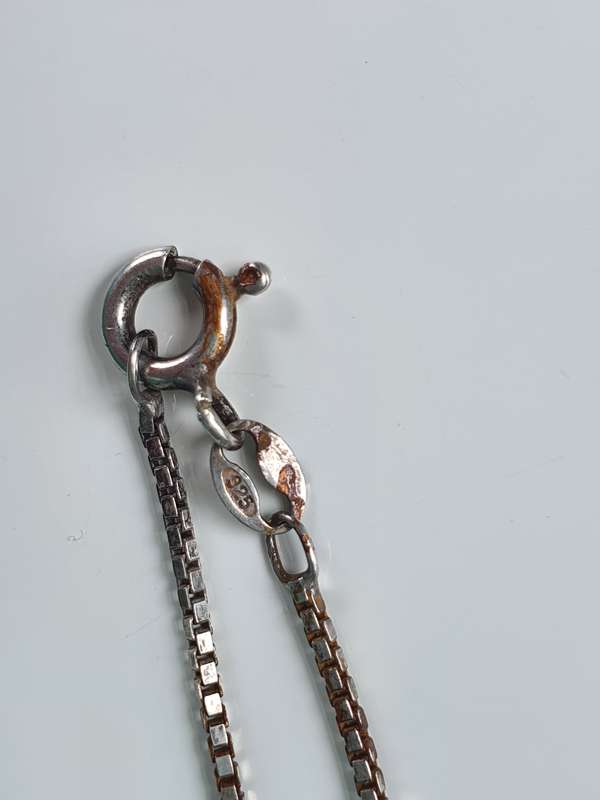 4 x VINTAGE 925/ 835 SILVER NECK LACES - BEAUTIFUL 