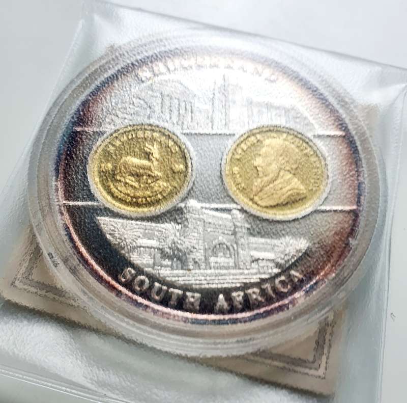EXTREME SCARCE KRÜGERRAND - MOST POPULAR BULLION COINS IN THE WORLD - CAPSULE + COA