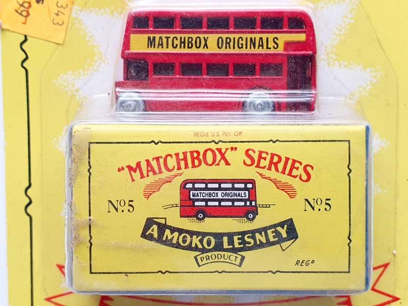 LTD. ED. 1992 MOKO LESNEY MATCHBOX ORIGINALS - "THE LONDON BUS"