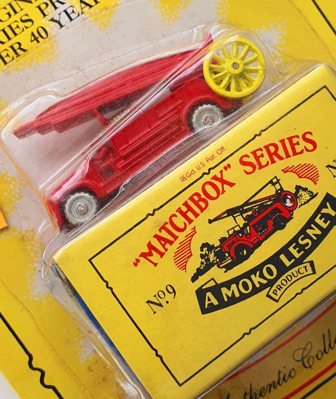 LTD. ED. 1992 MOKO LESNEY MATCHBOX ORIGINALS "THE FIRE ENGINE"