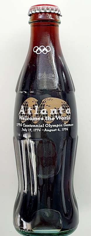 1996 COCA-COLA BOTTLE - CENTENNIAL OLYMPIC GAMES