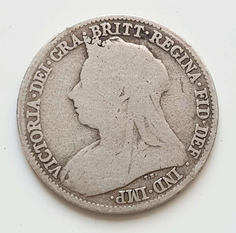 5 SILVER COINS - RARE - HIGHLY COLLECTIBLE - FROM 1896 UP