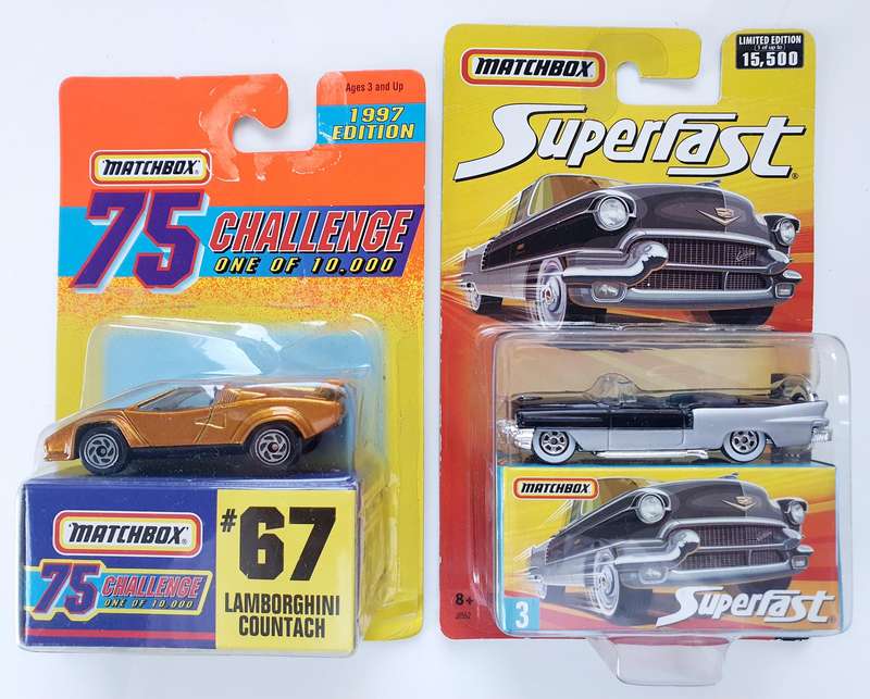 LTD. ED. VTG. MATCHBOX DOUBLE PACK - RARE