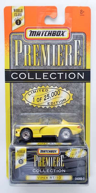 LTD. ED. VTG. MATCHBOX PREMIERE - DOUBLE PACK - RARE