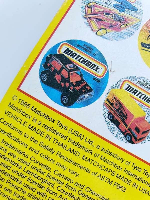 VTG. MATCHBOX TOP LOT- DOUBLE PACK - RARE