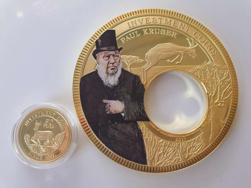 STUNNING 70MM PAUL KRUGER MEDAL - WITH CERTIFICATE IN CAPSULE