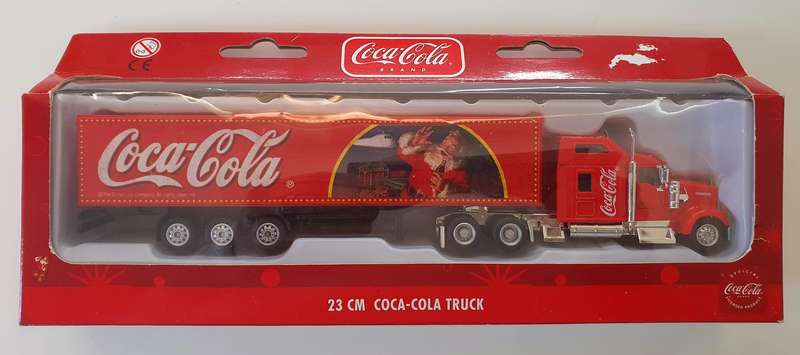 2 HIGHLY COLLECTIBLE CHRISTMAS COCA-COLA COLLECTOR TRUCKS - RARE!!