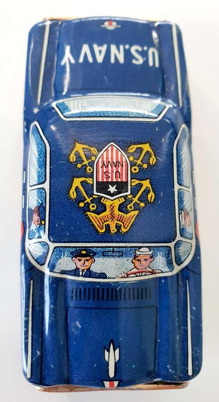 4X 1950 VINTAGE JAPANESE ORIGINAL NOMURA TIN CARS IN EXCELLENT CONDITION - HIGH VALUE COLLECTIBLES