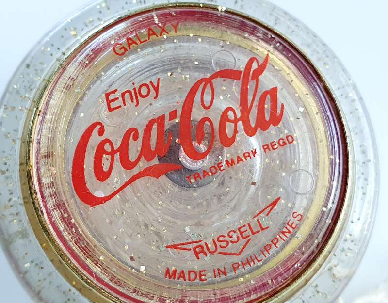 Super Rare Vintage Coca-Cola Galaxy Russell Yoyo