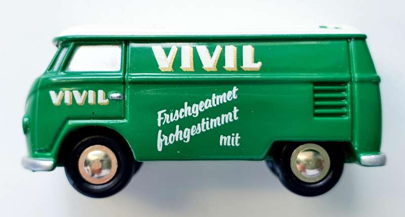 SCHUCO - PICCOLO - VW KASTENWAGEN - "VIVIL" - RARE!!