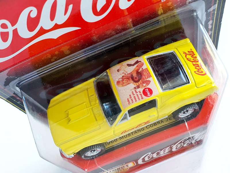 1999 MATCHBOX COLLECTIBLES - COCA COLA 1968 MUSTANG COBRA JET - SEALED