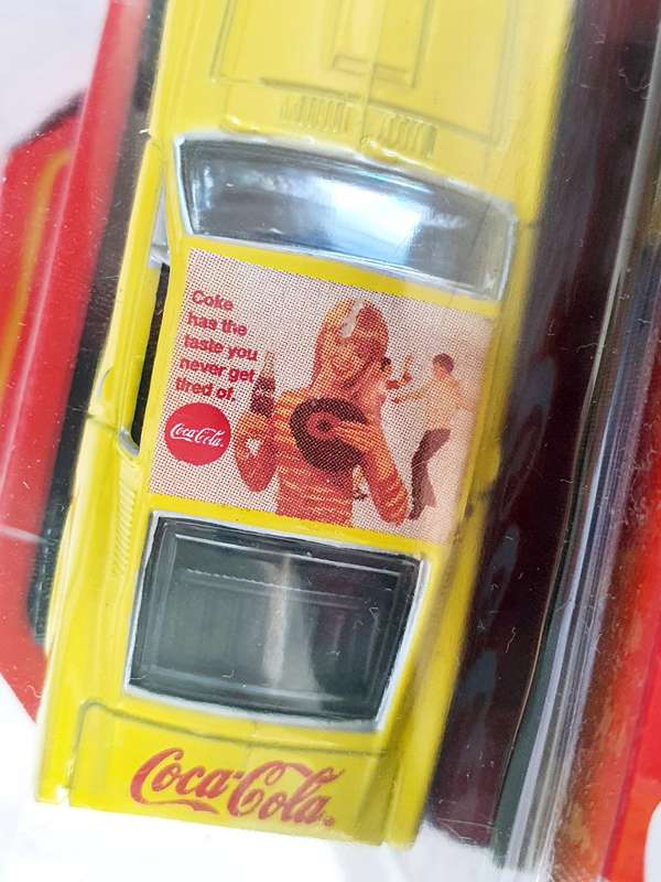 1999 MATCHBOX COLLECTIBLES - COCA COLA 1968 MUSTANG COBRA JET - SEALED
